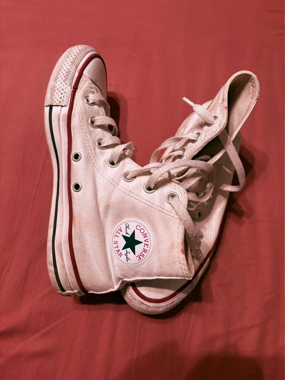 Converse Chuck Taylor All Star White High Top Sneakers Classic Canvas
